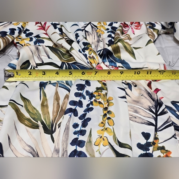 🤩Host Pick❤NWT ZARA Basic Collection Knot Satin Floral Dress Women's Size Small - Picture 8 of 13